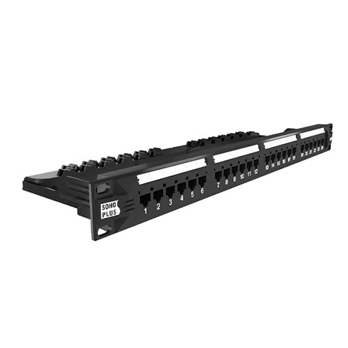 PANEL DE CONEXIÓN SOHOPLUS CAT.5E T568A/B 24P – ROHS