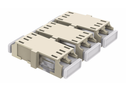 KIT DE ADAPTADORES ÓPTICOS SIMPLEX SOHOPLUS 01F MM SC-PC – BEIGE (KIT DE 6 PIEZAS)